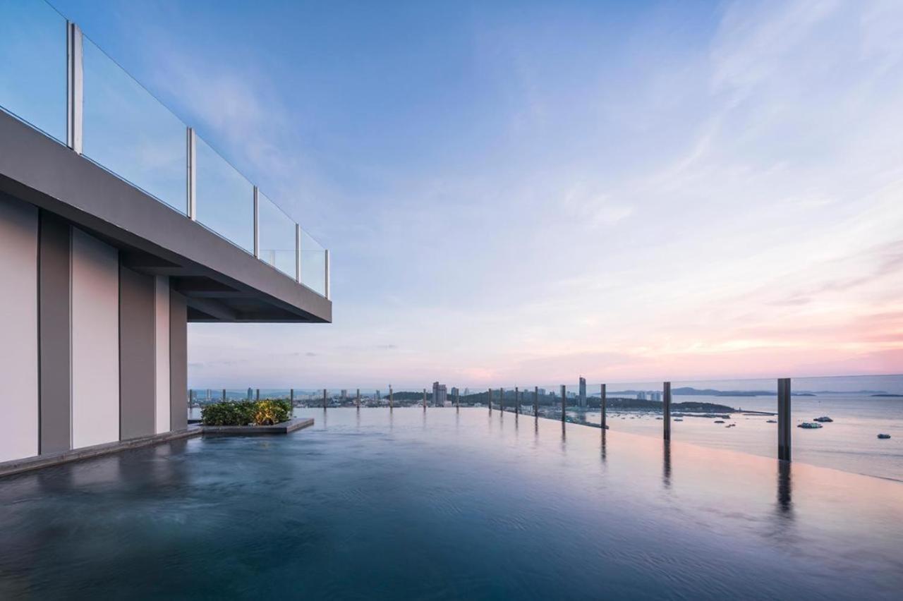 Great Location With Infinity Pool -Central Pattaya Apartment Exterior foto