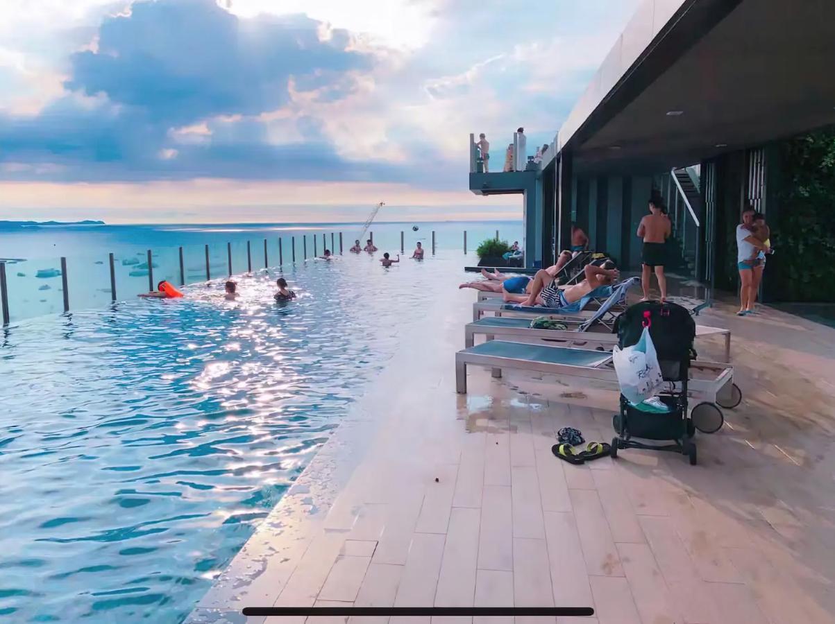 Great Location With Infinity Pool -Central Pattaya Apartment Exterior foto