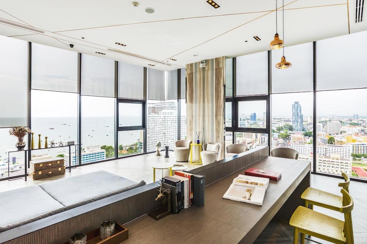 Great Location With Infinity Pool -Central Pattaya Apartment Exterior foto