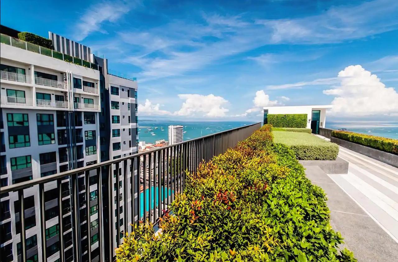 Great Location With Infinity Pool -Central Pattaya Apartment Exterior foto