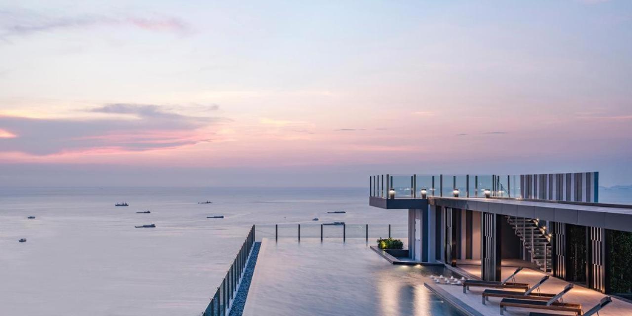 Great Location With Infinity Pool -Central Pattaya Apartment Exterior foto