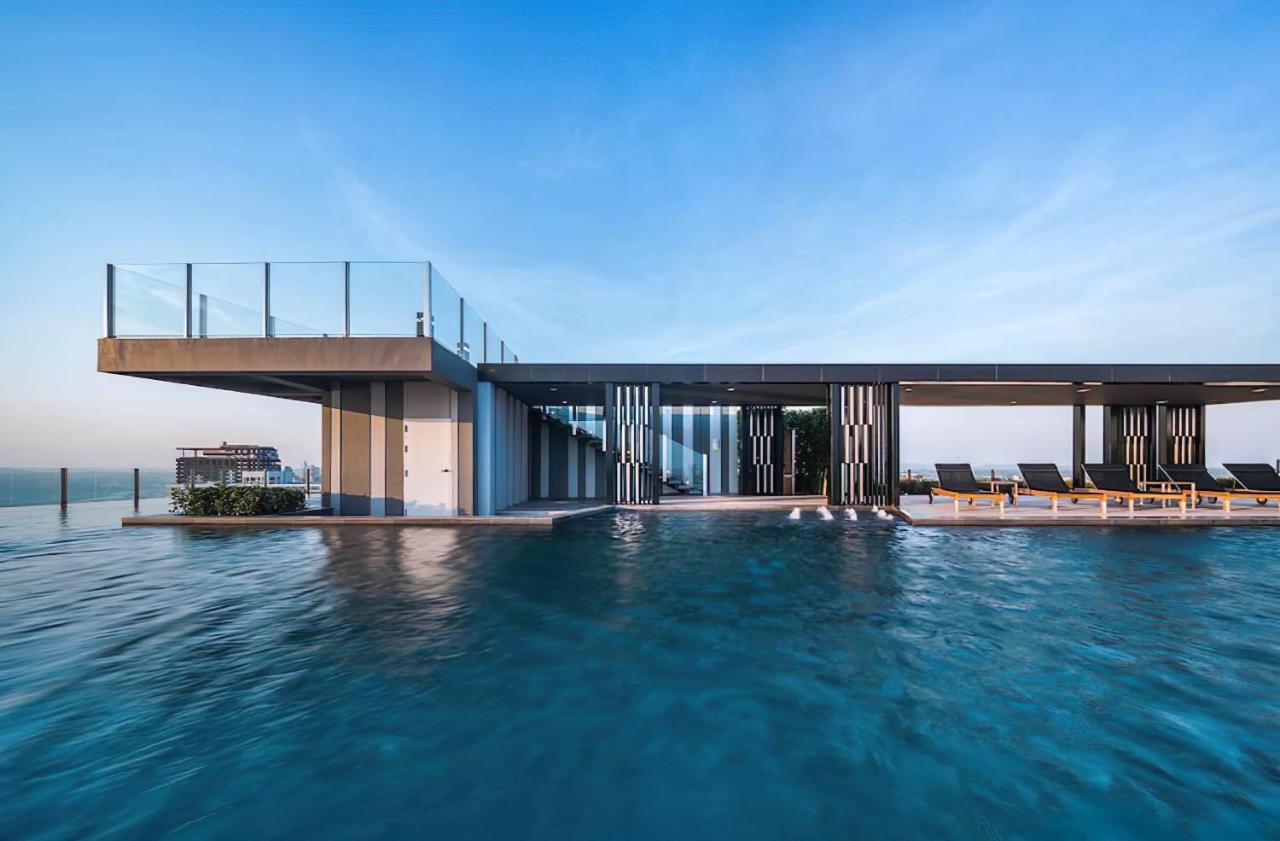 Great Location With Infinity Pool -Central Pattaya Apartment Exterior foto