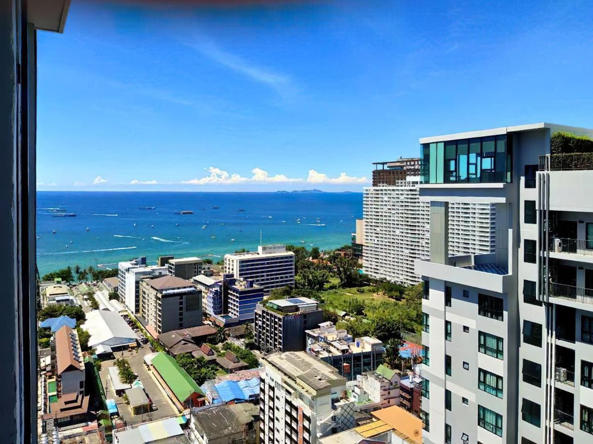 Great Location With Infinity Pool -Central Pattaya Apartment Exterior foto