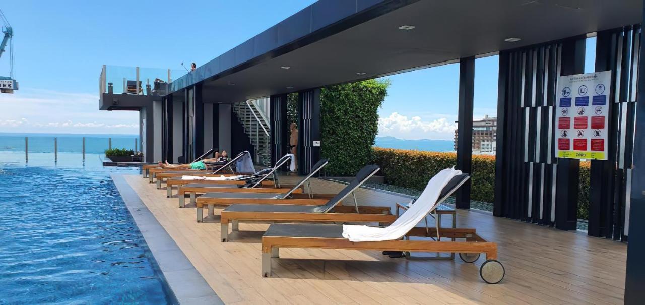 Great Location With Infinity Pool -Central Pattaya Apartment Exterior foto